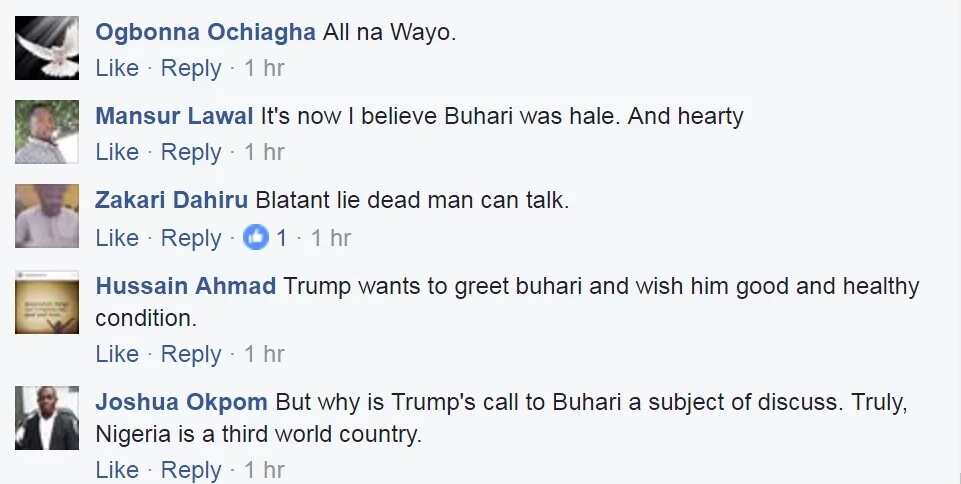 We want to see Buhari, stop the phone calls