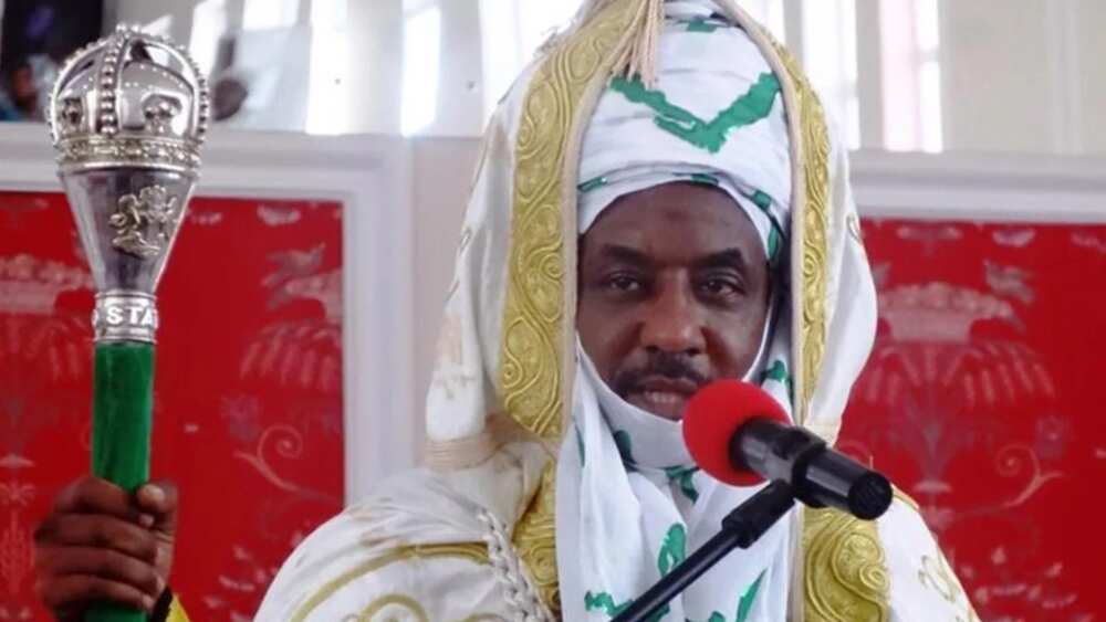 Sanusi says he was locked up in prison for twelve months.