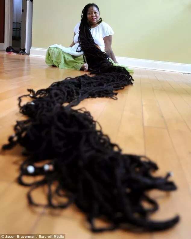 Longest hair in the world ASHA MANDERA