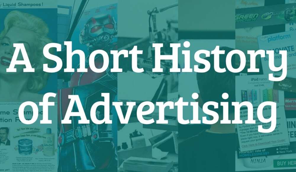 Short history of advertising