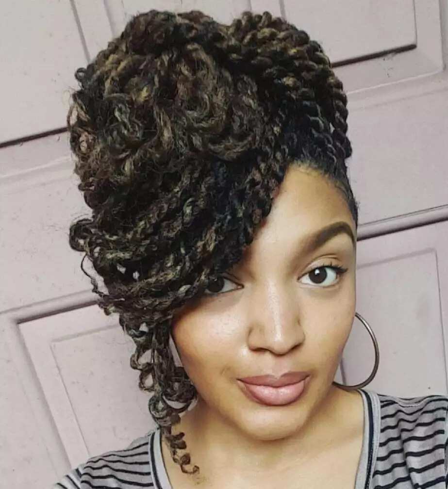 long kinky twist hairstyles