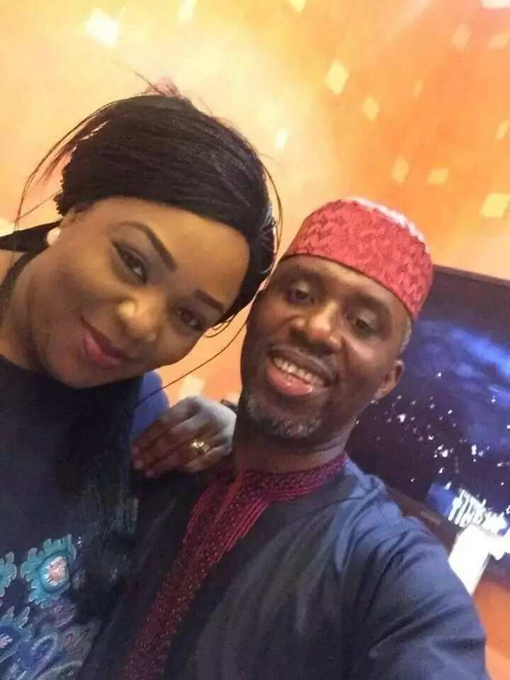 Uche Nwosu and wife