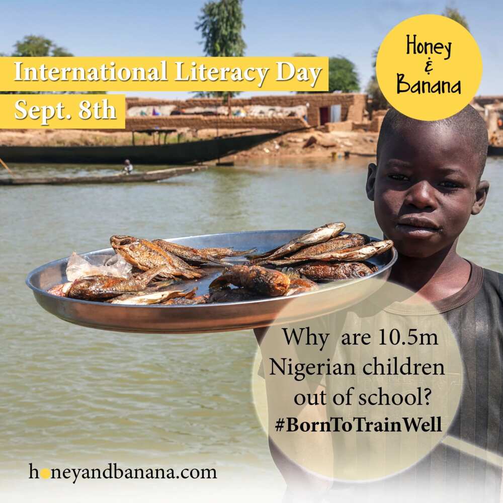 Why are 10.5 million Nigerian children out of school?
