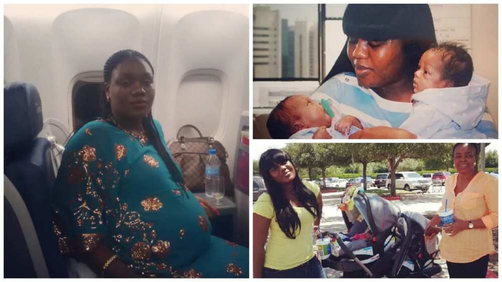 Nigerian woman welcomes twin girls after 7 miscarriages (photos)