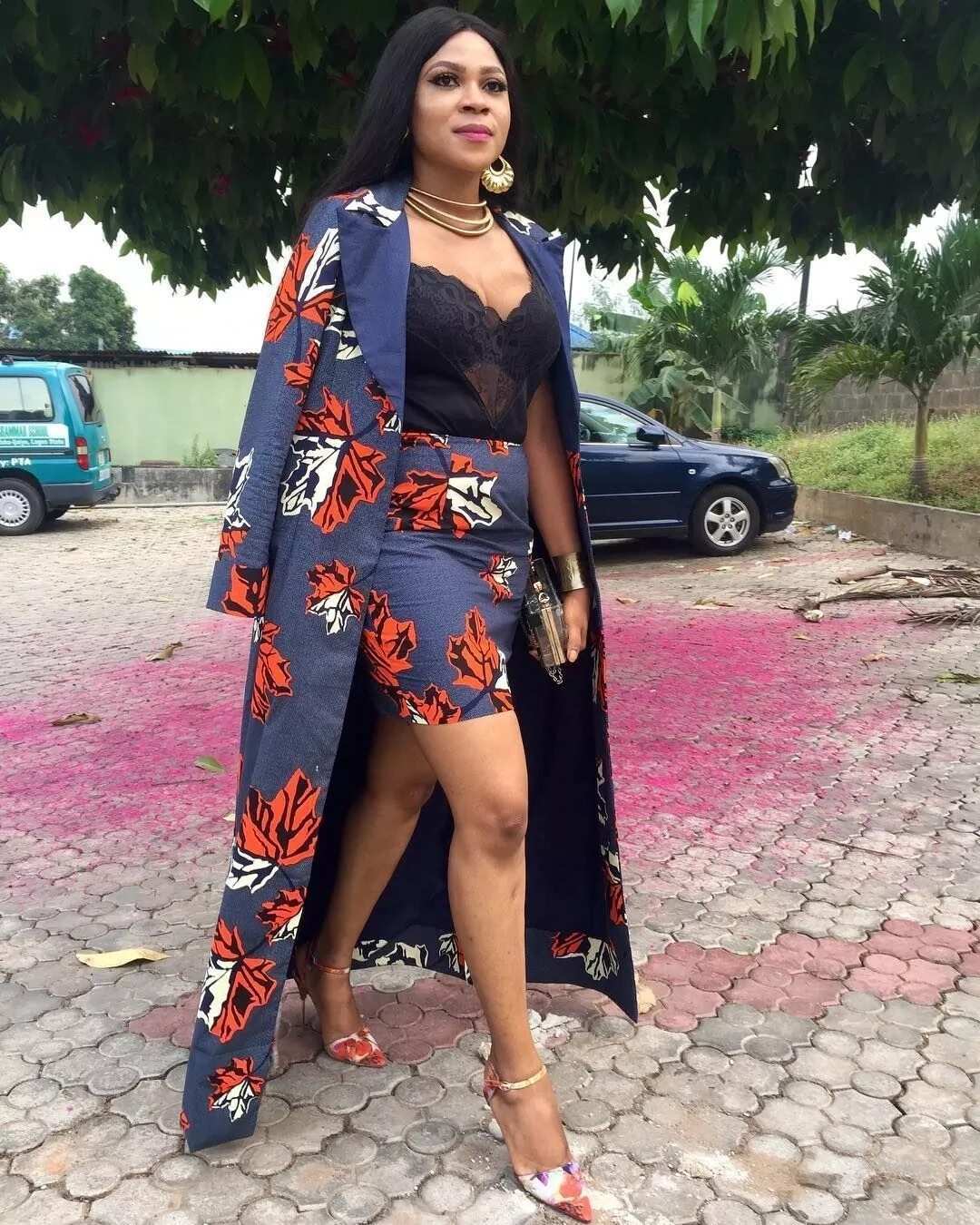 kimono ankara jacket styles