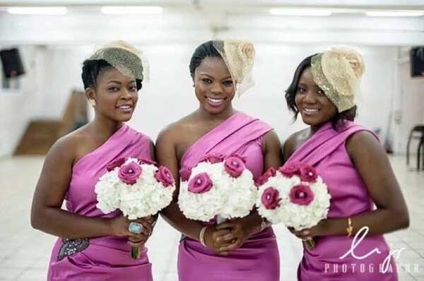 Nigerian maid shop of honour dresses