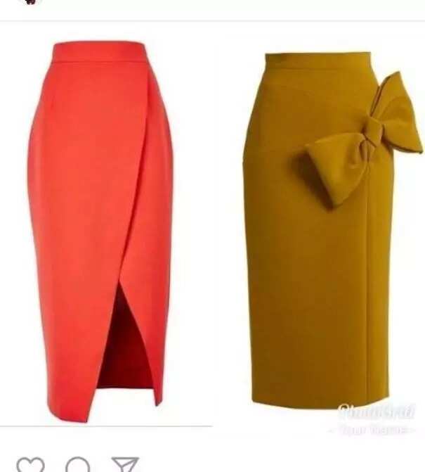 Lady shares experience of the N10,000 skirts she ordered online versus what she got