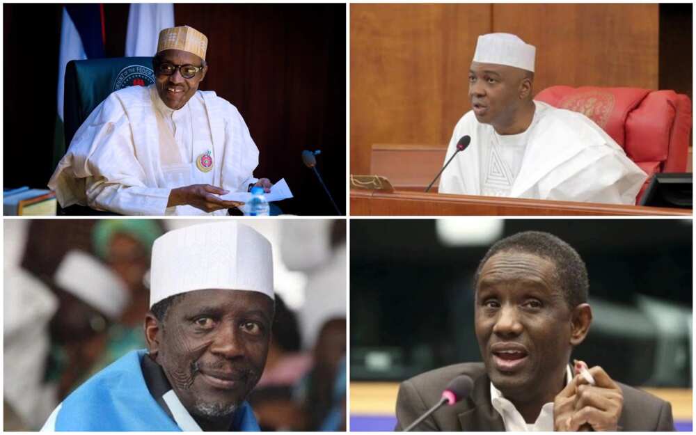 2019: Saraki, Ribadu da Bafarawa bayyana mabanbantan ra'ayoyi kan mulkin Buhari