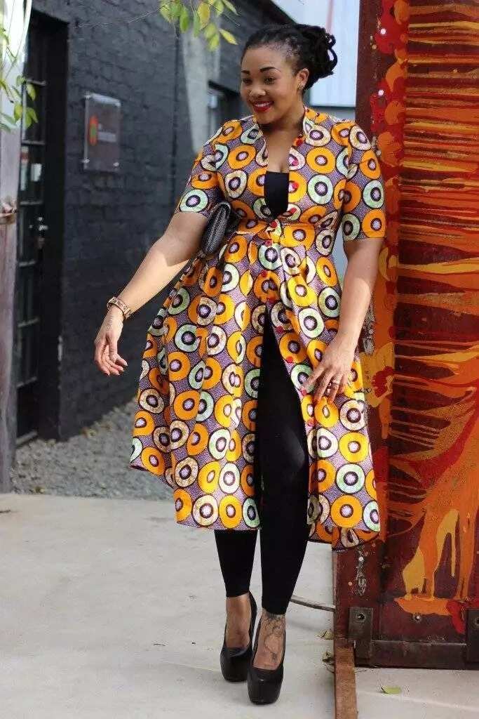 latest ankara styles for big tummy ladies