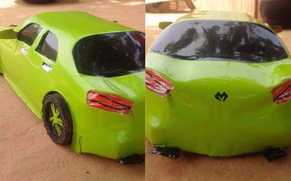 Talented Nigerian man constructs cars in Kebbi state