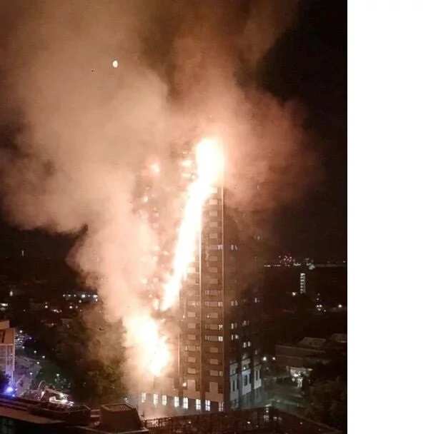 How Nigerian man Oluwaseun Talabi miraculously escapes death in a burning skyscraper (photos) How Nigerian man Oluwaseun Talabi miraculously escapes death in a burning skyscraper (photos)