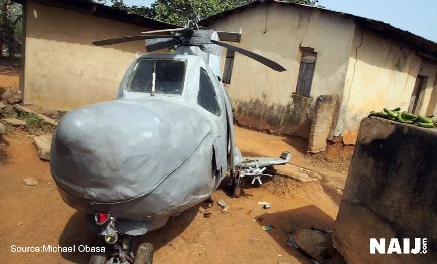 Video/Photos Of How Semi-Literate Man Built Helicopter