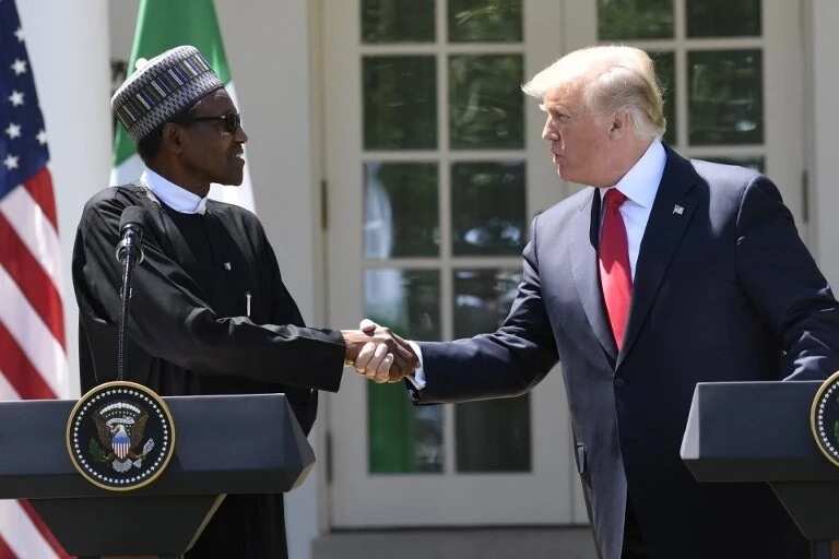 Bullar hoton Atiku da Trump - An gano gaskiyar maganar