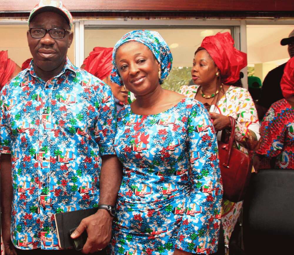 Governor of Edo State biography and wife