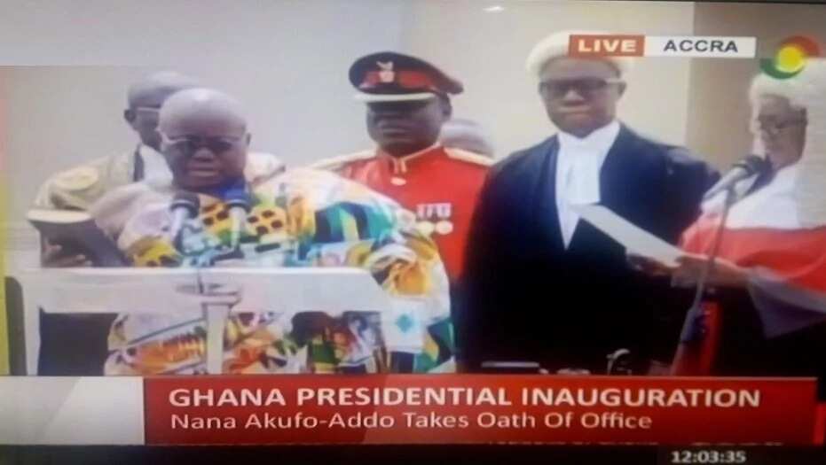 Ghana Inauguration: Joy as Akufo-Addo is sworn in as 5th president (photos)