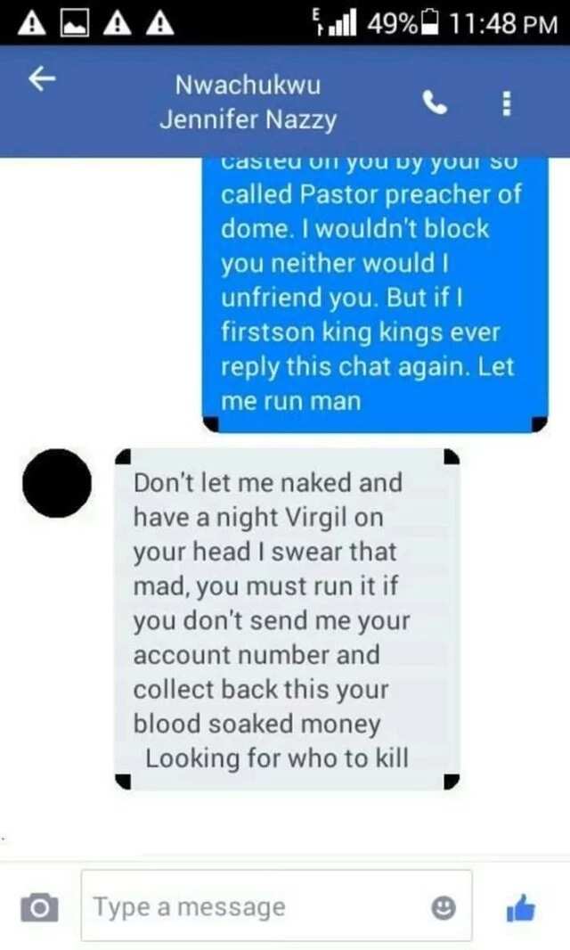 Beautiful young lady exposes a man who shared money on a Facebook group