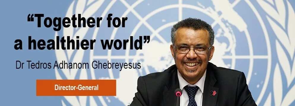 Dr. Tedros Adhanom Ghebreyesus Dr. Tedros Adhanom Ghebreyesus
