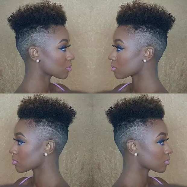 Mohawk natural style