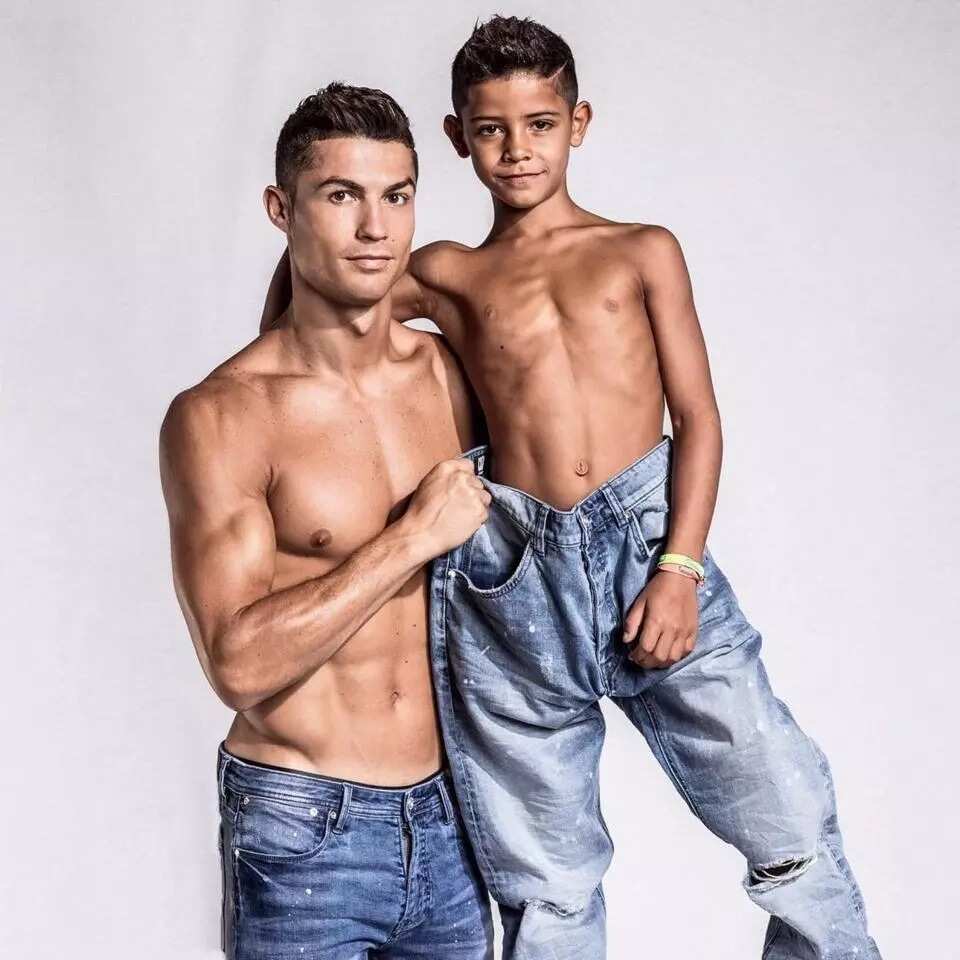 Cristiano Ronaldo And Son Stuns In New Modelling Photo Shoot Legit Ng