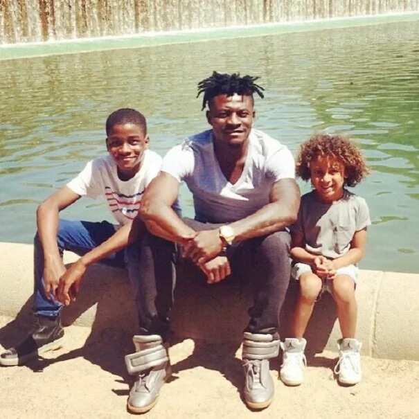 Check out Obafemi Martins sons; Kendrick, Tyler and Kelvin (photos)
