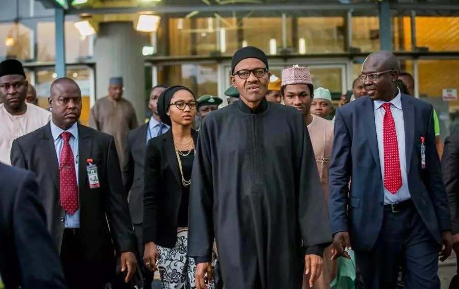 Buhari Pictured In Economy Class Of British Airways