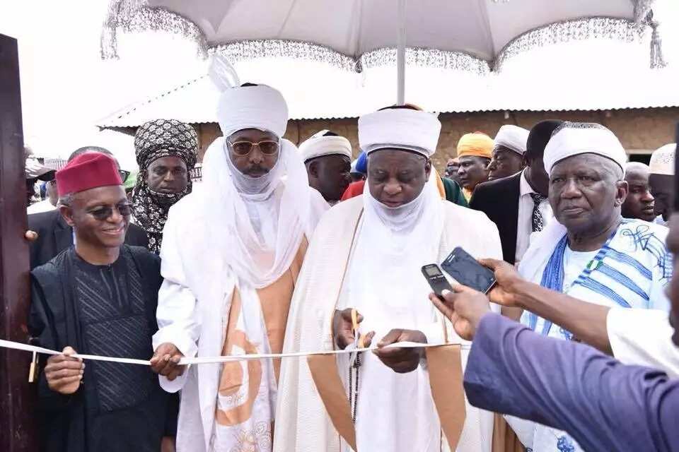 El-Rufa’i ya halarci bikin bude Islamiyya da jigo a PDP ya gina a Zaria, hotuna El-Rufa’i ya halarci bikin bude Islamiyya da jigo a PDP ya gina a Zaria, hotuna