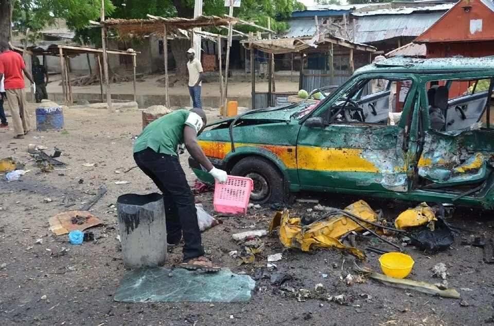 Many Feared Dead As Explosion Rocks Maiduguri Market (UPDATED) Many Feared Dead As Explosion Rocks Maiduguri Market (UPDATED)