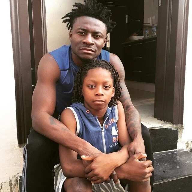 Check out Obafemi Martins sons; Kendrick, Tyler and Kelvin (photos)