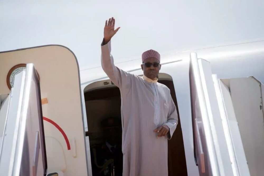 Shugaba Buhari ya bar Najeriya zuwa China Shugaba Buhari ya bar Najeriya zuwa China