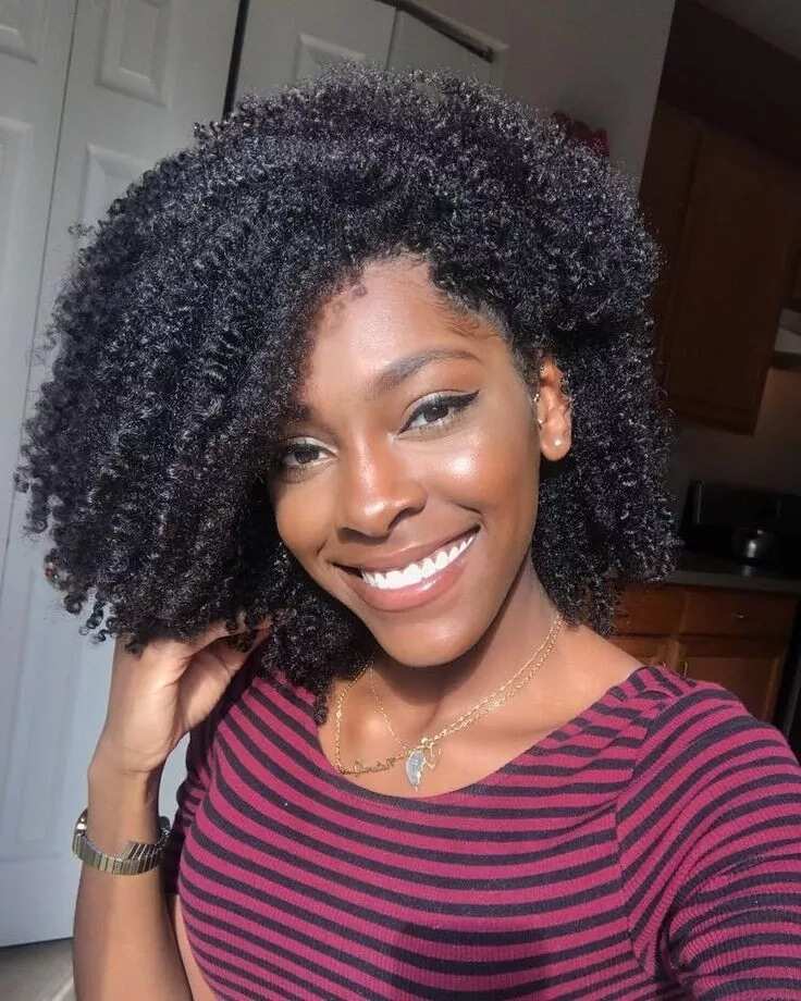 Latest Female Hairstyles In 2021 For Curly Natural Hair Legit Ng