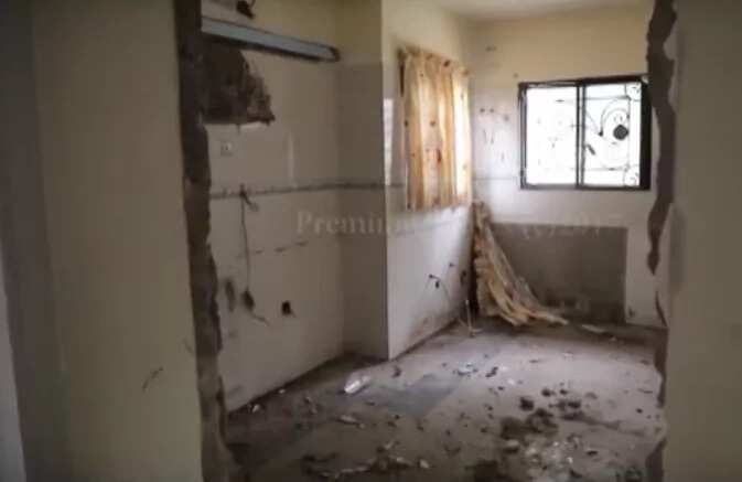 Inside Jonathan's apartment stripped bare by burglars (video)