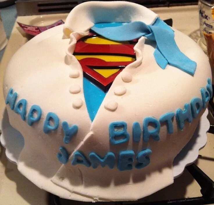 designer birthday cake for husband