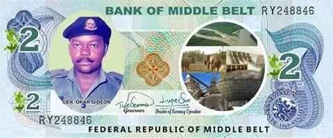 Middle Belt of Nigeria unveils own currency note