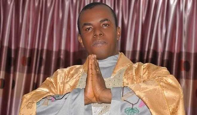 Rev Mbaka blasts those wishing Buhari dead