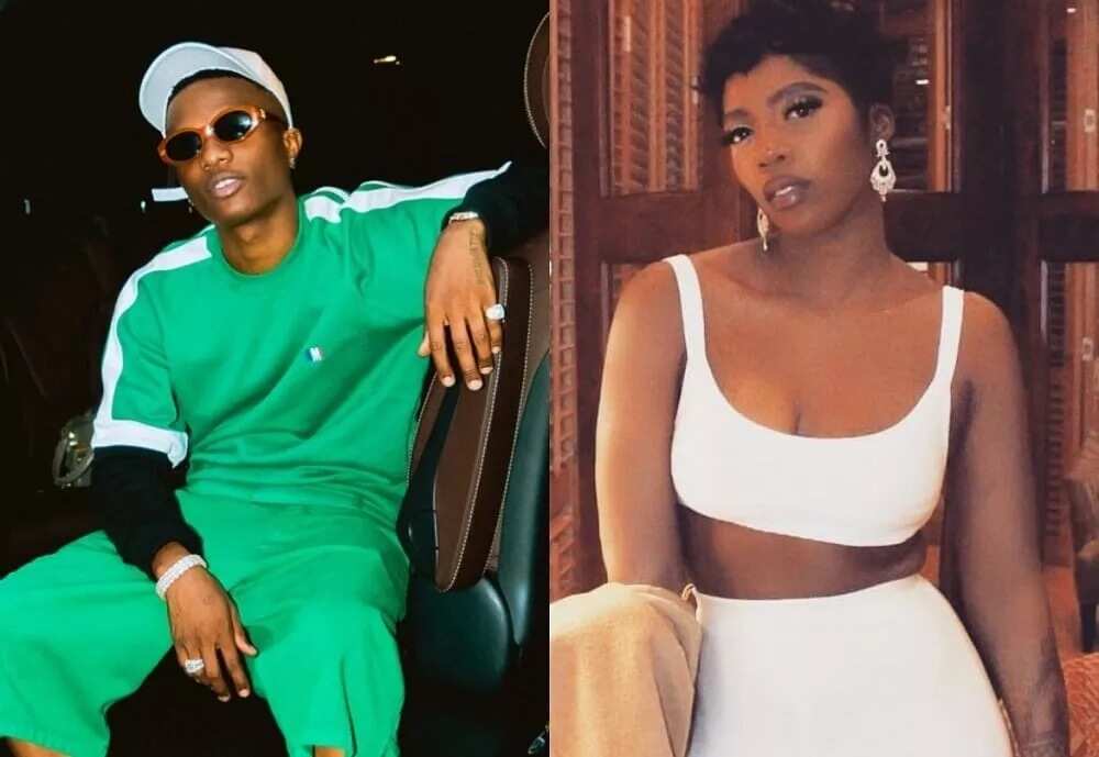 Wizkid and Tiwa Savage photos