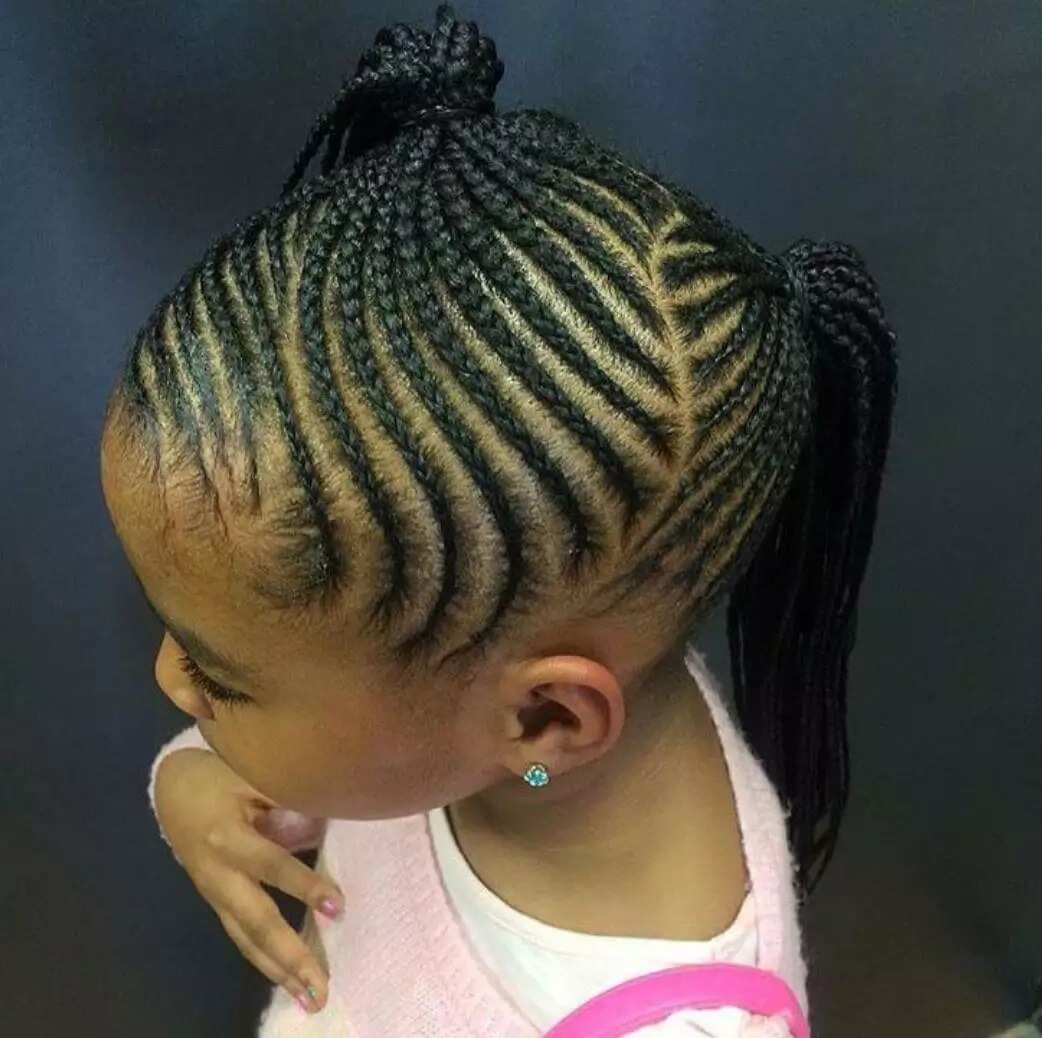 kiddies braid hairstyles