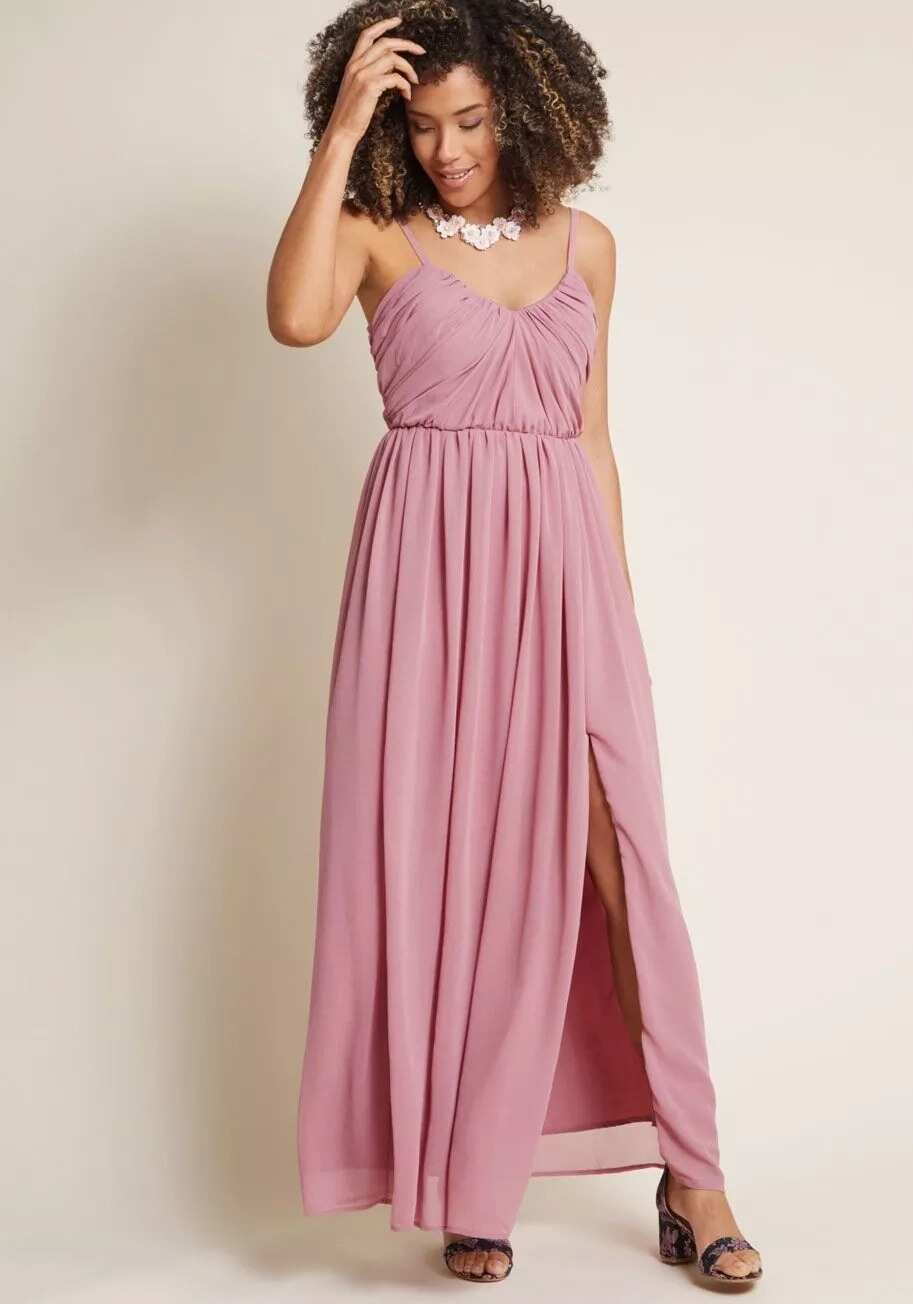 chiffon gown styles for ladies