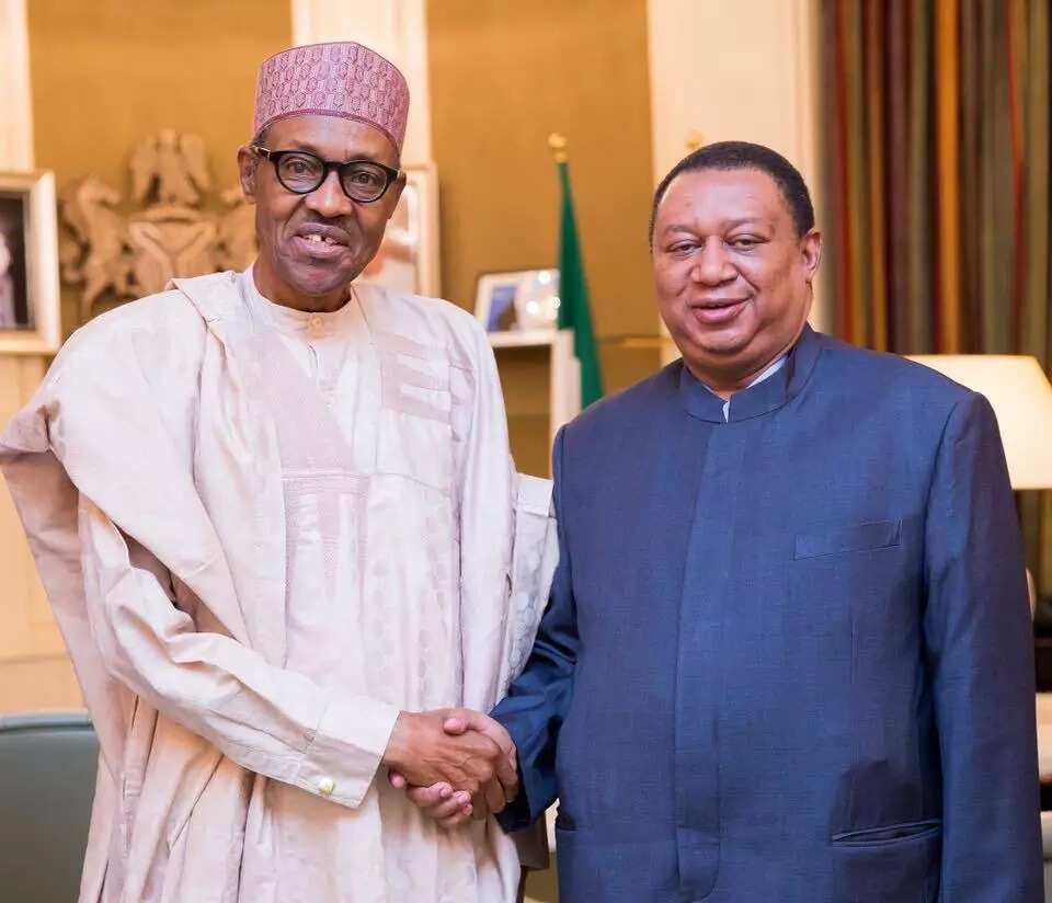 Sabon shugaban OPEC Barkindo ya ziyarci Buhari