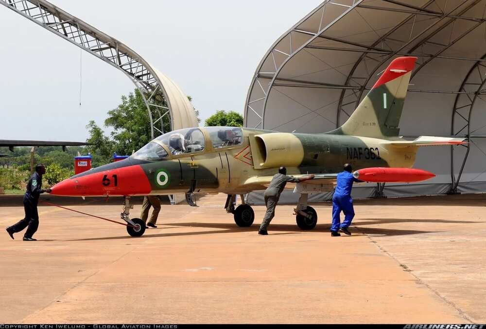 Nigerian Air Force redesigns training aircraft in combat jet (Video)