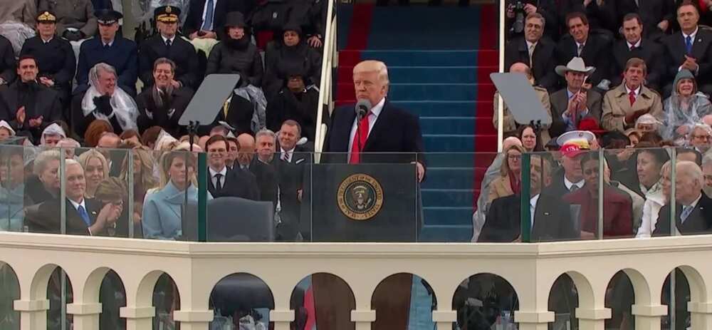 Trump Inauguration: Donald Trump is sworn in as the 45th President of America