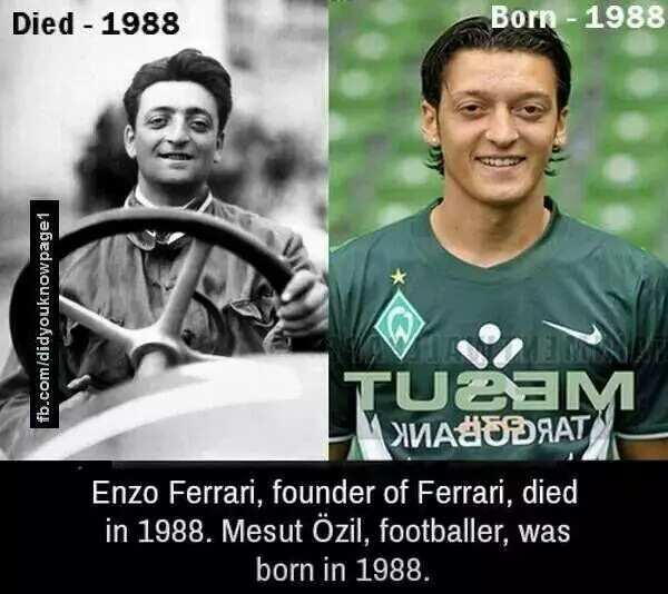 Reincarnation: Between Mesut Ozil And Enzo Ferrari 