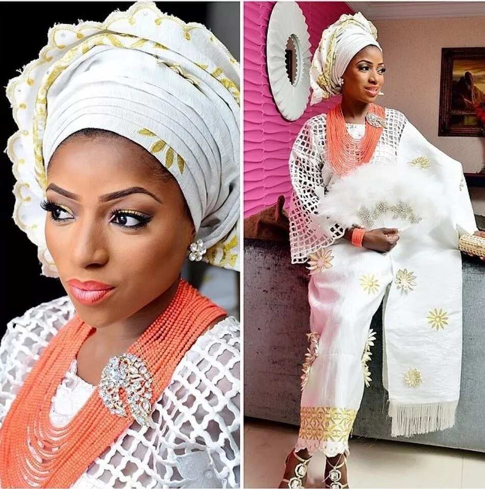 Iro and Buba style for wedding Iro and Buba style for wedding