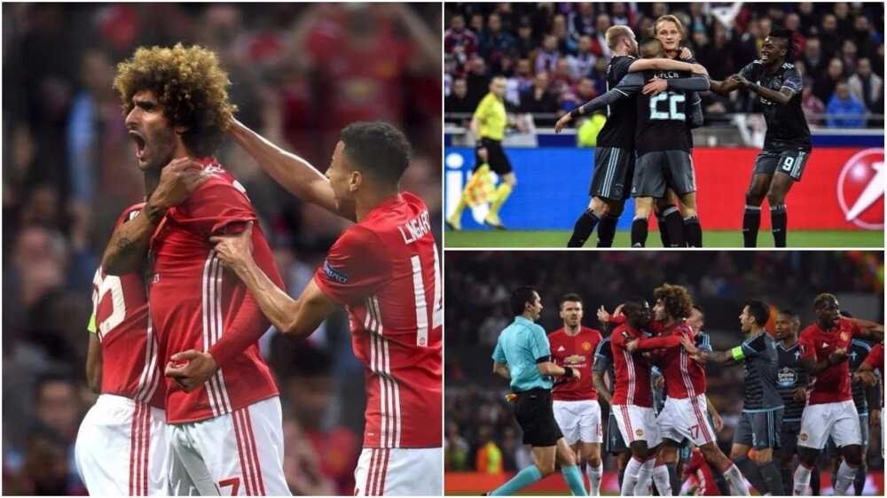 Europa: Man Utd za ta hadu da Ajax a wasan karshe Europa: Man Utd za ta hadu da Ajax a wasan karshe