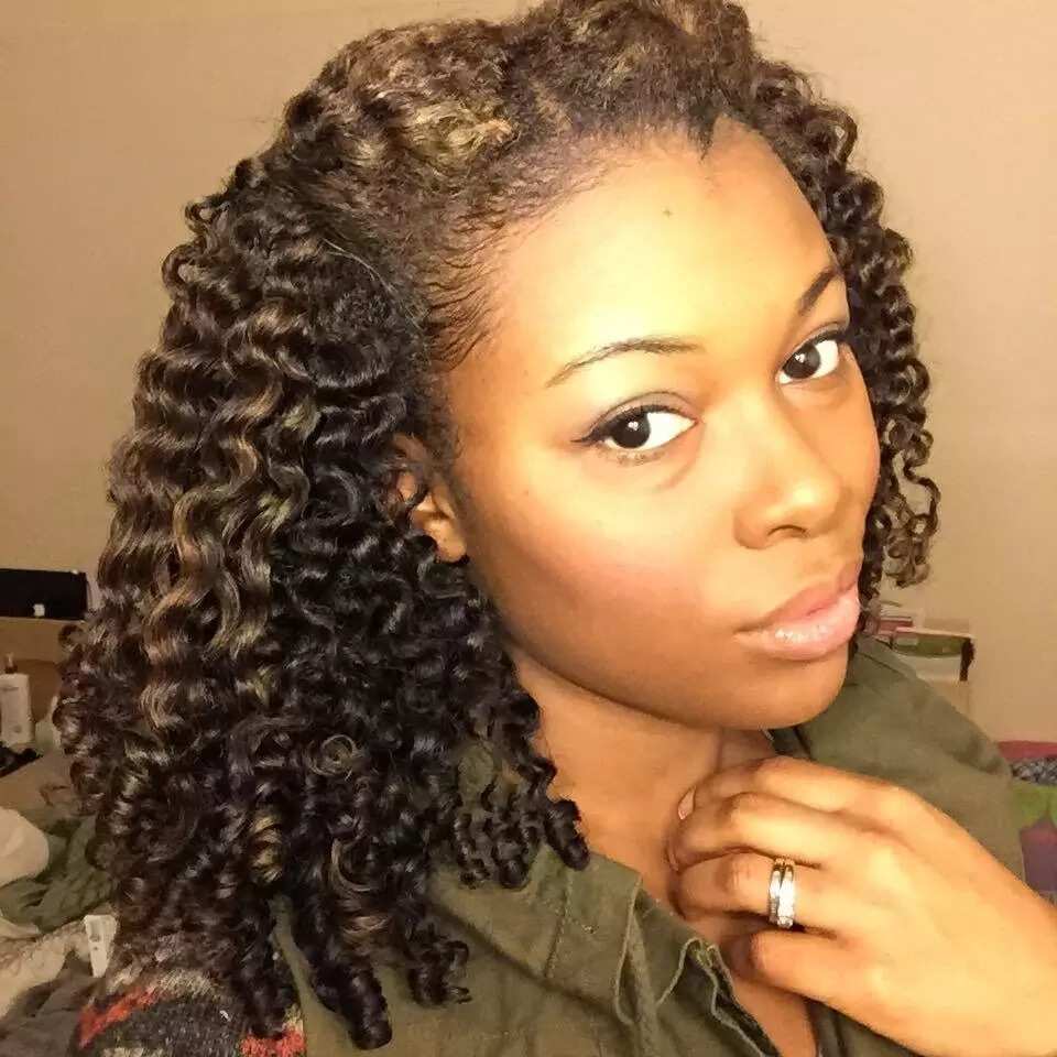 Braid-out style