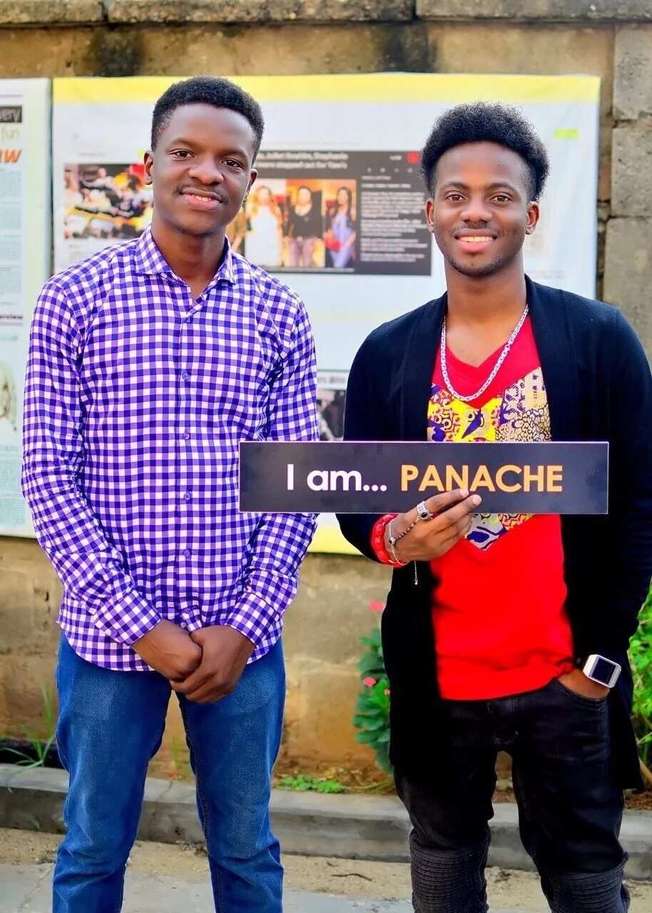 Korede Bello and his brother