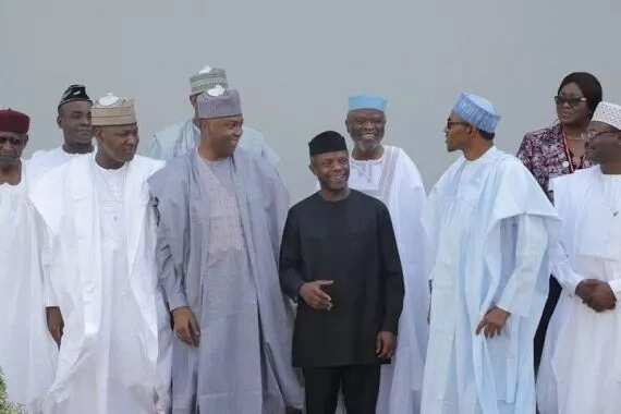 Buhari Inaugurates INEC Chairman, Commissioners