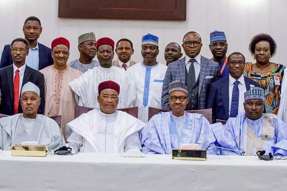 BREAKING: President Buhari attends Nigeria-Niger signing ceremony of MOU on refinery