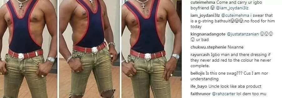 Nigerians react to the new photo of Nollywood actor Emeka Onyiocha