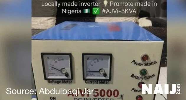 Young Nigerian engineer designs and produces own inverter (photos)