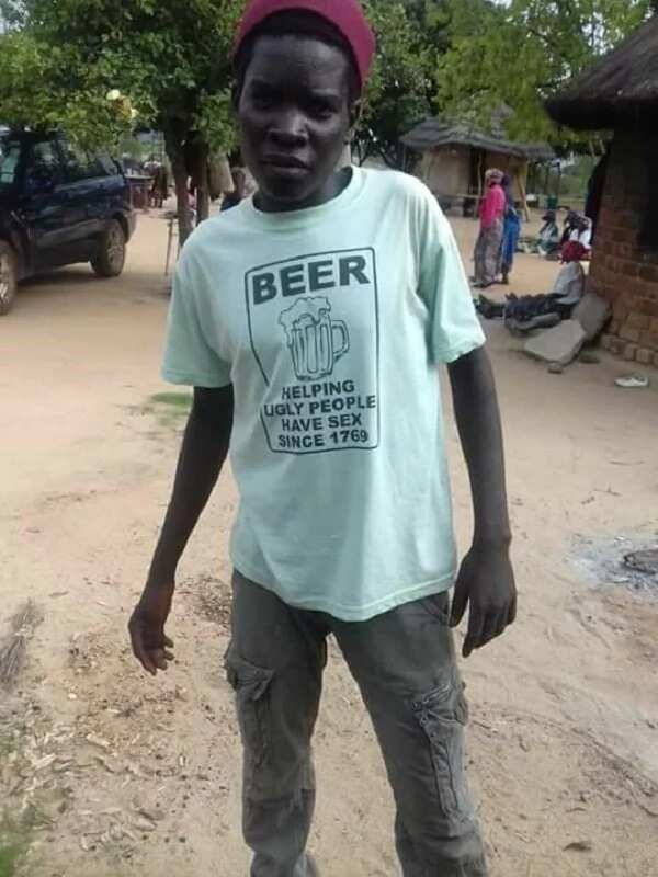 These guys don’t seem to care about what’s on their T-shirts